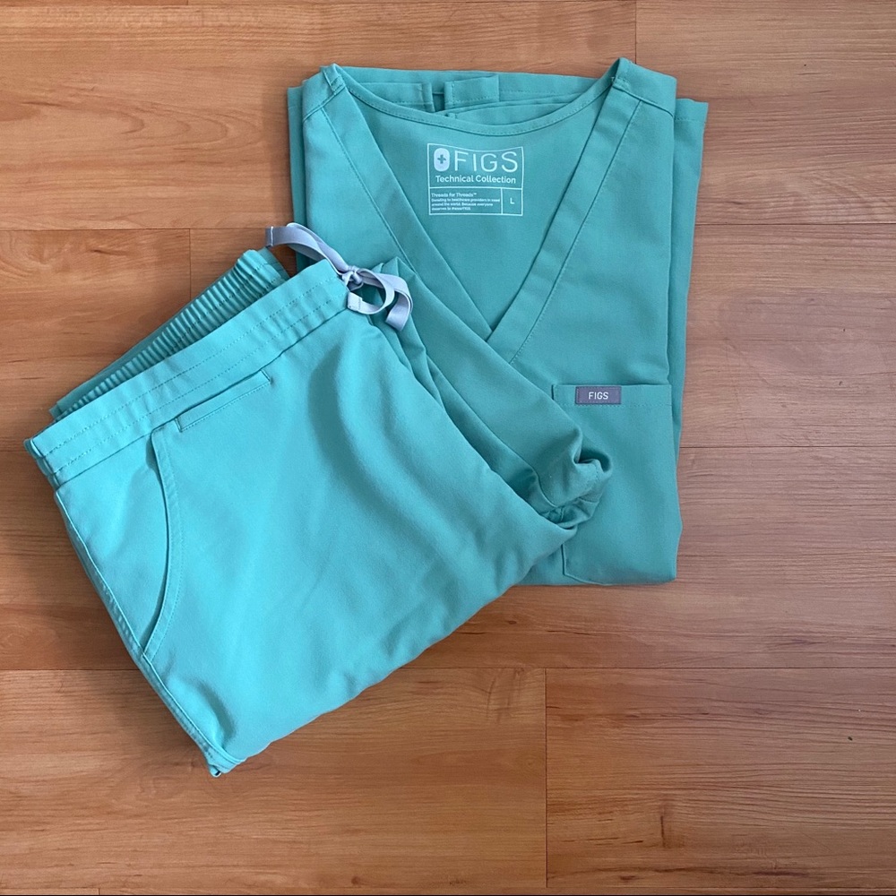 Figs Jade Green Set